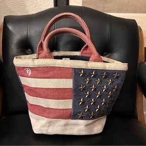 Ron Herman California American flag heavy duck canvas tote limited edition